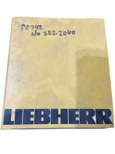 Liebherr Service Manual Volume 1 PR712-PR752 Litronic Crawler/Dozers - Picture 1 of 4