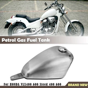 Petrol Fuel Tank For HONDA Steed 400 600 Shadow VLX600 With Gas Tupe - Picture 1 of 11