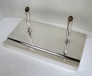 Portapenne da scrivania argento sterling vintage metà secolo Tiffany & Co Maker - Foto 1 di 14