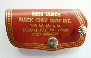 Hess Ulrich Buick Chevrolet Oldsmobile GMC Opel Cuero Porta llaves Montaje Joy Pa - Imagen 1 de 6