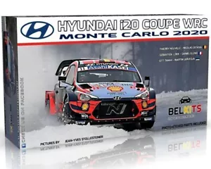 BELKITS HYUNDAI I20 COUPE' WRC RALLY MONTECARLO 2020 1/24 BEL021 - Foto 1 di 1