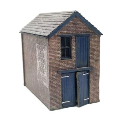 WRIGHT'S LOCKUP/STORES LASER CUT KIT FOR OO GAUGE 1:76 MODEL RAILWAY - KX046-OO