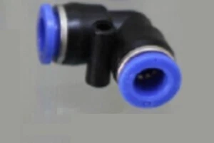 Conector neumático L de 10 mm codo ajuste empuje tubo de ajuste rápido PV-10 mm - Imagen 1 de 1