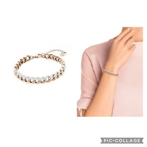 Authentic Swarovski Brand “lane” Rose Gold Bracelet - Picture 1 of 14