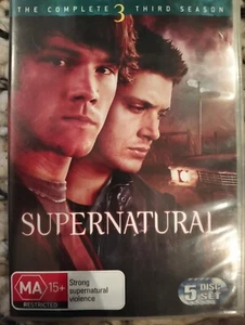 Supernatural - Season 3 (5x DVD) Region 4 Free Shipping - Picture 1 of 6