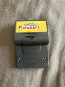 Pokemon Pinball 4 Nintendo Game Boy Color Advance SP con cubierta de batería Rumble - Imagen 1 de 2