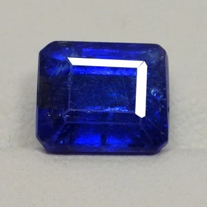 Fabulosa esmeralda de fuego de 2,85 quilates (9 x 7 mm) AAA 100 % piedras preciosas naturales de tanzanita - Imagen 1 de 7