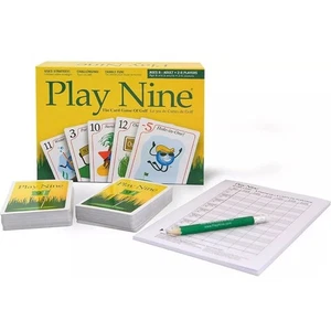 Play Nine englische Version Kartenspiel fesselndes Familientreffen Golfstil - Bild 1 von 8