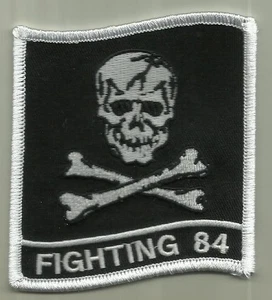 FIGHTING 84 U.S.NAVY PATCH VF-84 FIGHTER AIRCRAFT CARRIER PILOT SAILOR USA FLY - Picture 1 of 2