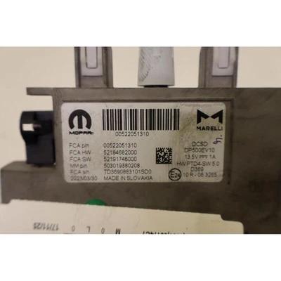 DISPLAY MULTIFUNZIONE FIAT TIPO (20) 1.0 12V TURBO (74KW) BER. 4P/B/999CC 2020 - Immagine 1 di 4