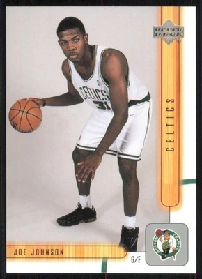 2001 UPPER DECK JOE JOHNSON 233 MINT RC BASKETBALL BOSTON CELTICS - Image 1 of 2