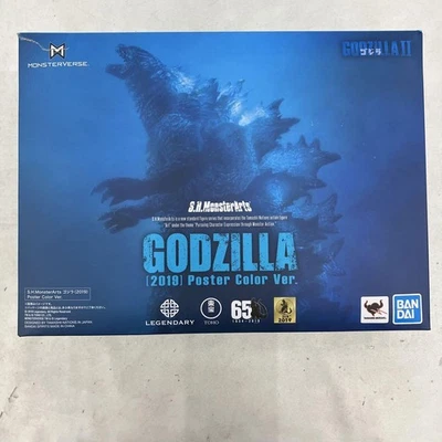 [USED] BANDAI SPIRITS S.H.MonsterArts GODZILLA 2019 Poster Color Ver. - Image 1 of 4