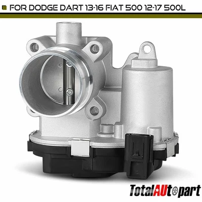 Корпус дроссельной заслонки для Dodge Dart 13-16 Fiat 500L 14-19 500 12-17 1,4 л с турбонаддувом - Изображение 1 из 4