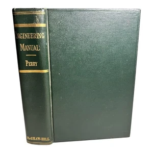 1959 Engineering Manual by John H. & Robert H. Perry McGraw-Hill Hardcover - Picture 1 of 12