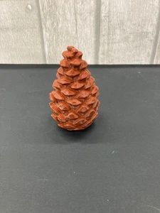 Pinecone Geocaching Container W/ Logs/Bags/Wire Waterproof Geocache Brown Cache - Picture 1 of 2