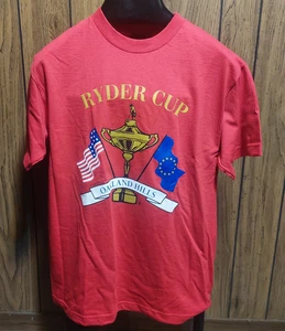 2004 Ryder Cup Trikot Oakland Hills Mi Neu Neu mit Etikett rot Medium Antigua - Bild 1 von 4