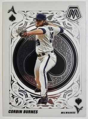 2022 Panini Mosaic Corbin Burnes #A-11 Aces - Image 1 of 2