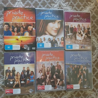 Private Practice - Complete - Seasons 1-6 (1 2 3 4 5 6) - DVD - Region 4 - VGC - Image 1 of 4