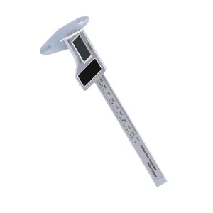Solar Powered Plastic Digital Caliper with Step Count and Fine Adjustment - Picture 1 of 12