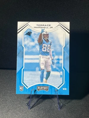 2021 Panini Playoff Rookie Terrace Marshall Jr. #220 (RC) Carolina Panthers NFL - Image 1 of 2