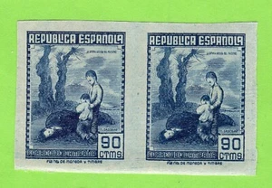 ESPAÑA 1939 EDIFIL NE 54s** PAREJA CORREO DE CAMPAÑA - Picture 1 of 1
