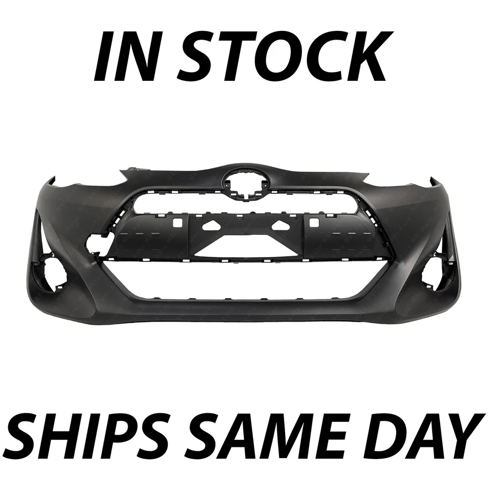 NEW Primered - Front Bumper Cover Fascia for 2015 2016 Toyota Prius C 15 16 Foto 1 de 4