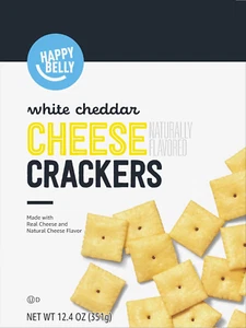 Amazon Marke - Weißer Cheddar Käse Cracker, 12,4 Unzen (1er Pack) - Bild 1 von 12