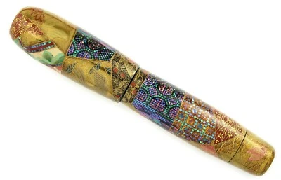 DANITRIO Yokozuna Sarasa Maki-e Raden Fountain Pen (#1/9) YOK-2  - Image 1 of 4