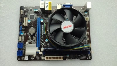 PLACA BASE 1155 Asrock H61M-VG4 con G2030 a 3Ghz y 4GB RAM DDR3 - Imagen 1 de 4