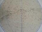 Carte de la Voie lactée du zodiaque 1885 des constellations du ciel nocturne du sud
