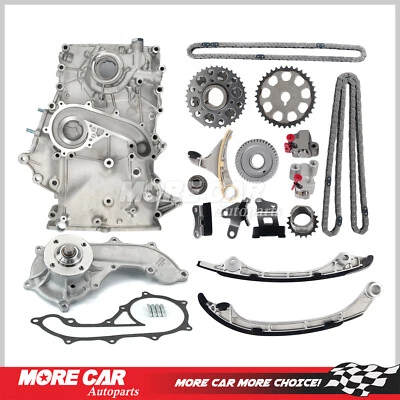 Timing Chain Kit Oil Water Pump for 2005-2014 Toyota Tacoma 2010 4Runner 2.7L - Image 1 of 4