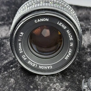 Canon FD 50mm f/1.8 FAST FD 50mm 1.8 50/1.8 FD Prime Lens Canon - Picture 1 of 8
