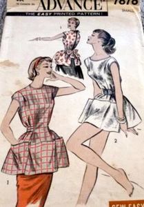 BELLISSIMO modello da cucire vintage anni 50 GRONOMI o PONCHO ADVANCE PICCOLO - Foto 1 di 1