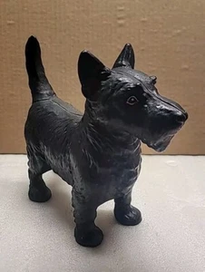 Antique Vintage Cast Iron Scottish Terrier Scottie Scotty Dog Door Stop, 8.5" - Picture 1 of 10