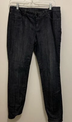 Juniors Ellemenno Jeans Size 7 S 7 Short Waist 30” Inseam 28” 30x28 Black - Image 1 of 4