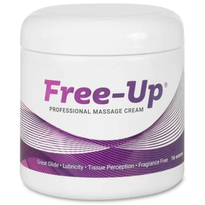 Free-Up Massage Cream, Great Glide, Tissue Perception, Unscented - 16 oz Jar - Picture 1 of 7