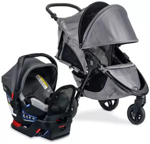 Britax B-Free Sport & B-Safe Gen2 FlexFit+ Travel System - Asher New, Open Box - Picture 1 of 8