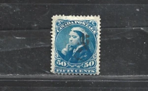 CANADA STAMP #47 (USED) FROM 1888-97 SMALL THIN L.L. - Bild 1 von 2