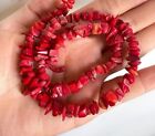 Natural Coral Beads - Freeform Stone Bead Bracelet Necklace Charm Jewelry Making