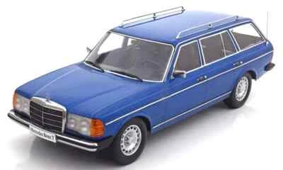Mercedes S123 250T 1980, KK-SCALE 1:18 Blu - Immagine 1 di 4