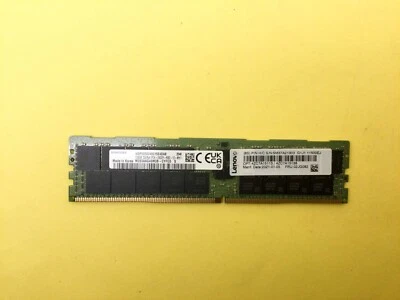 02JG082 LENOVO 128GB 2S2RX4 PC4-2933Y DDR4 ECC SERVER MEMORY 4ZC7A15113 - Image 1 of 3