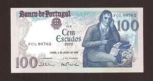 [058] Billete de banco de Portugal 100 Esc. 1985, UNC** billete de banco sin circular***** - Imagen 1 de 2