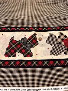 Daisy Kingdom Scotty Border Fabric 6 1/2 yards - Picture 1 of 1