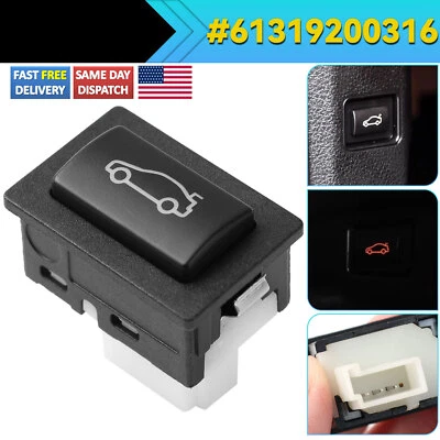 Trunk Unlock Switch Button 61319200316 For BMW 1 2 3 4 5 6 7 Series M3 M4 X1 X3 Foto 1 de 4