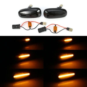 For Opel Astra G Dynamic Side Marker LED Turn Signal Indicator Blinker Lights - Picture 1 of 1