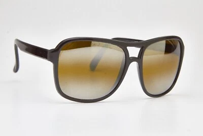 1980s vintage sunglasses BOLLE NYLON black eyeglasses mirrorles polarized - Image 1 of 4