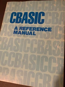 CBASIC V2 A REFERENCE MANUAL RARE SOFTWARE SYSTEMS VINTAGE - Picture 1 of 2
