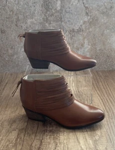 NUEVAS Botas al Tobillo Clarks Marrón Cuero Spye Celeste 6,5 M - Imagen 1 de 11
