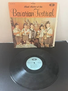 HANK HALLER At The Bavarian Festival Vinyl POLKA Record LP ~ DI-7012-LPS - Picture 1 of 6