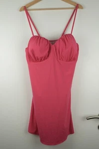 BPC Bonprix Badeanzug mit Kleid Gr. 50 (100 C) Pink Damen Bademode Sommer NEU - Bild 1 von 5
